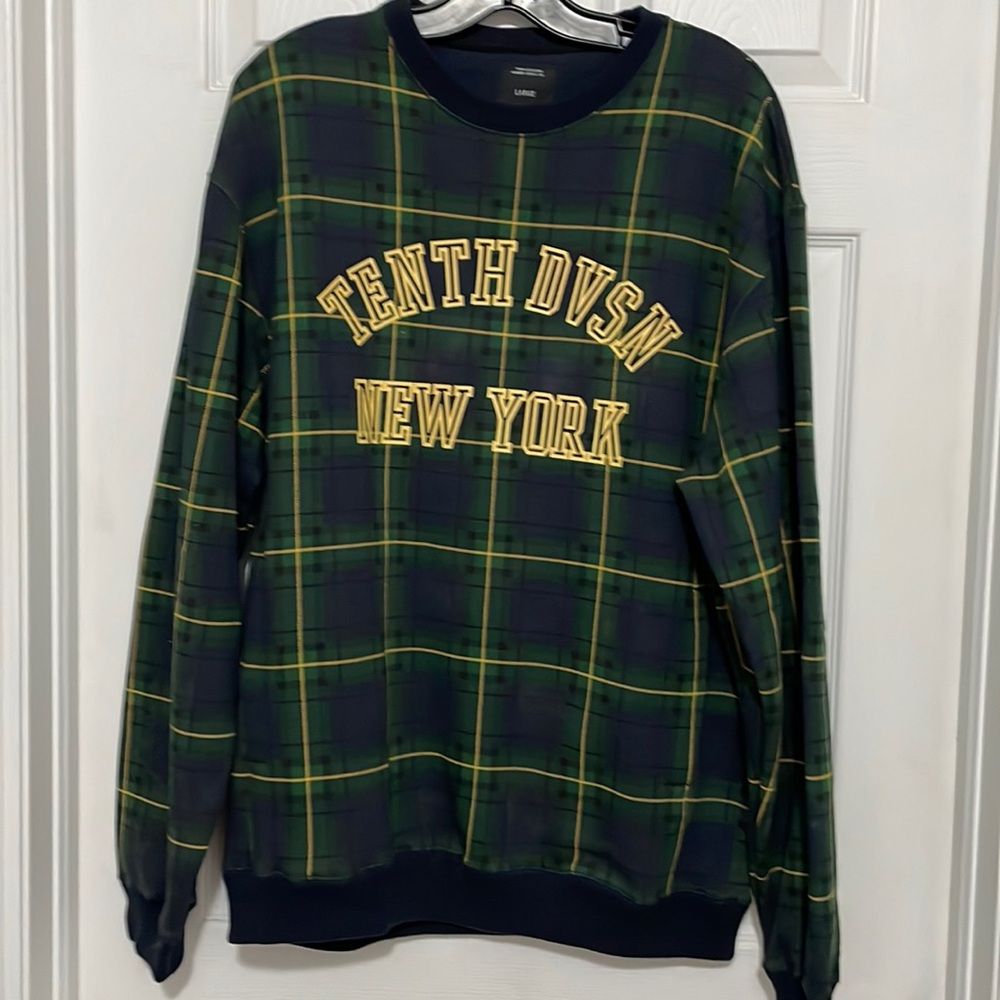 NWT Tenth DVSN SWEATSHIRT WITH KANGAROO POUCH